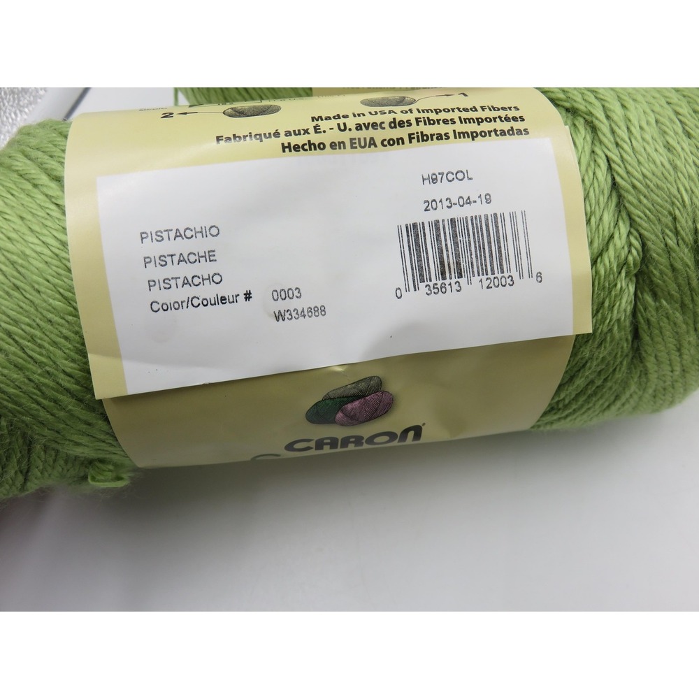 Caron Simply Soft Yarn Green Rose Garden Mary Maxim Mermaid Cocoon Pattern 99032 - Picture 14 of 15